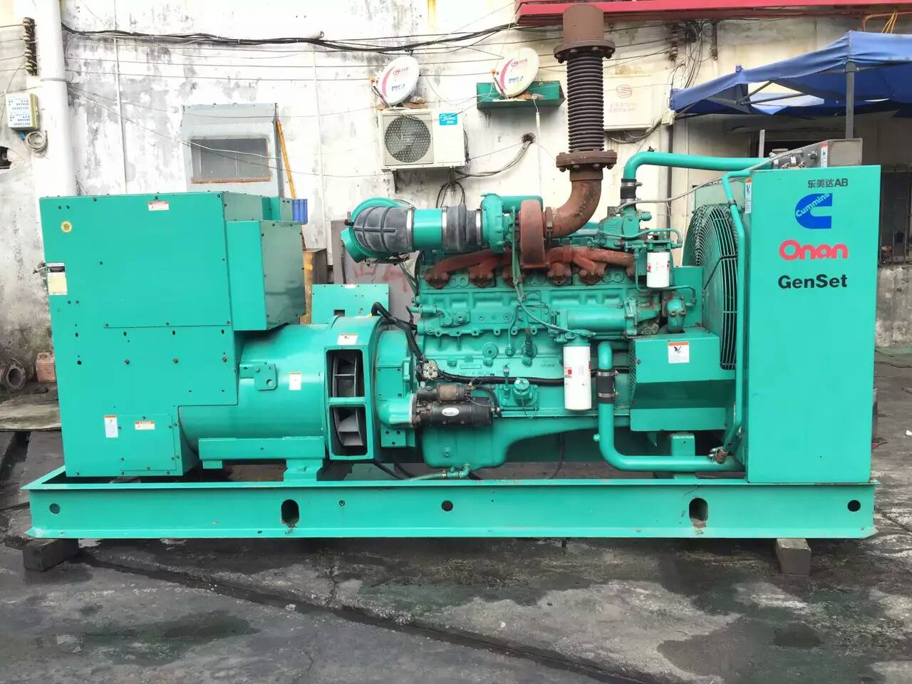 泗洪租赁发电机-柴油发电机不正常冒烟的原因